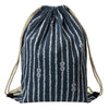 Clayre eef sac à dos bleu blanc 34x1x43cm