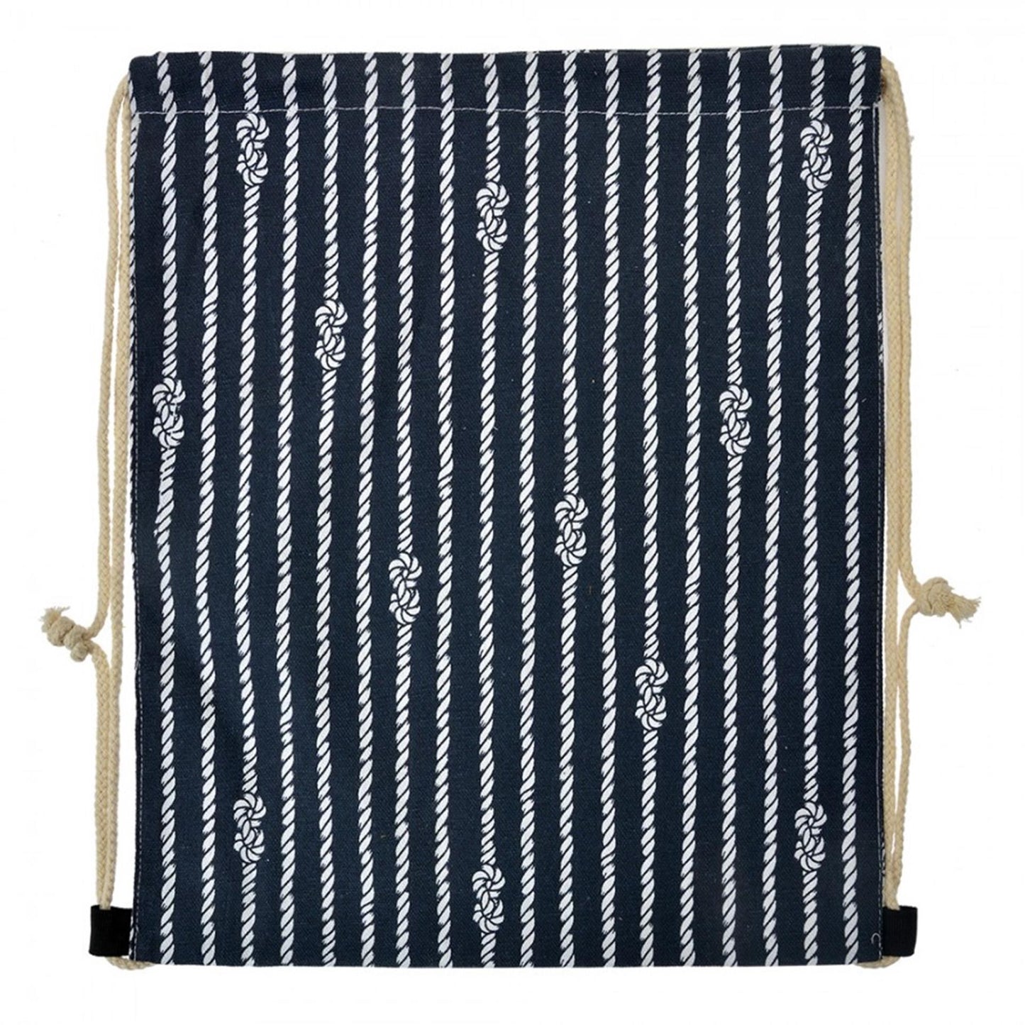 Clayre eef sac à dos bleu blanc 34x1x43cm