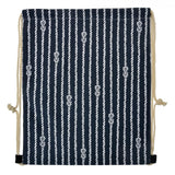 Clayre eef sac à dos bleu blanc 34x1x43cm - afbeelding 2