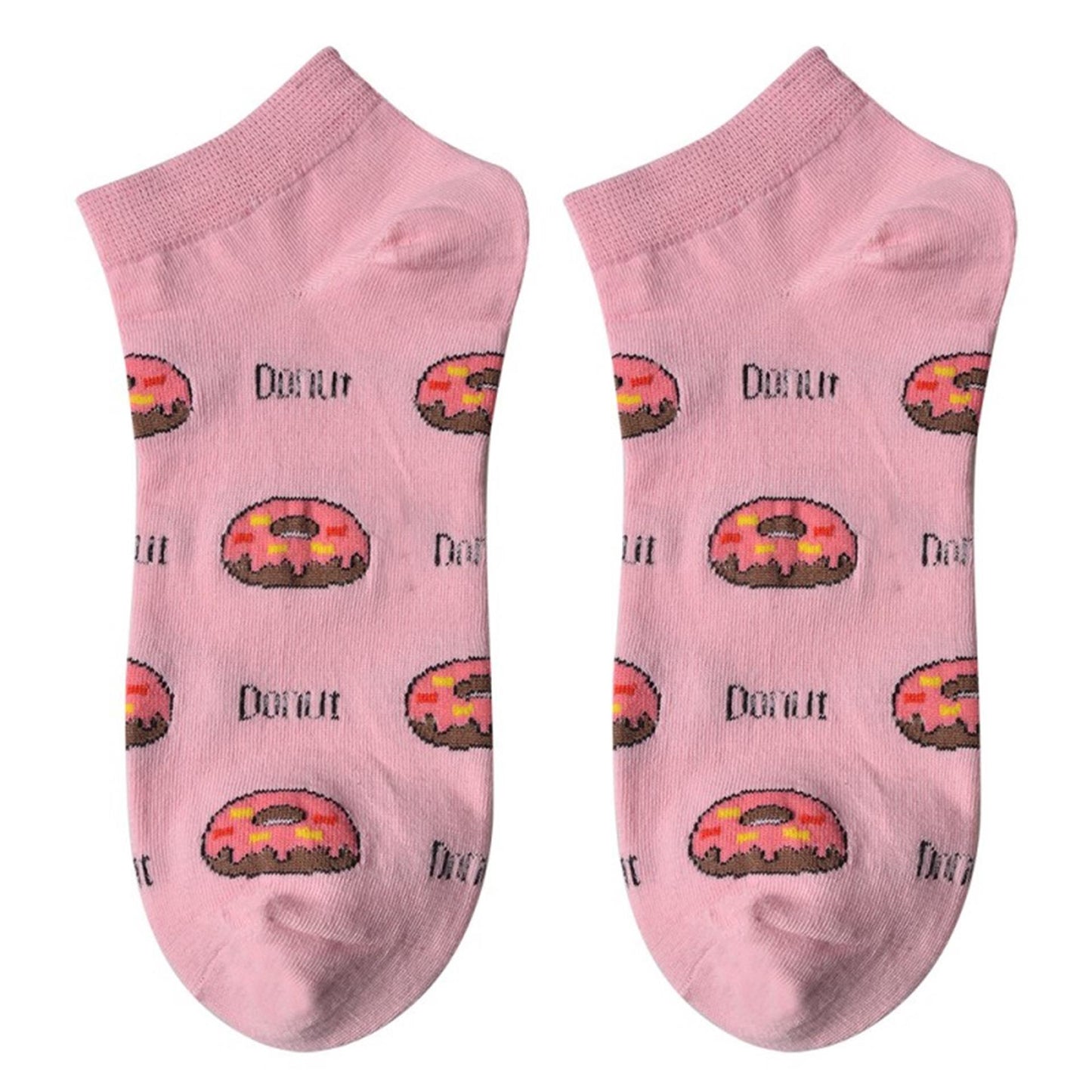 Clayre eef chaussettes beignet rose taille 36-41