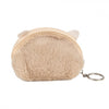 Clayre eef portefeuille beige 12x2x9cm