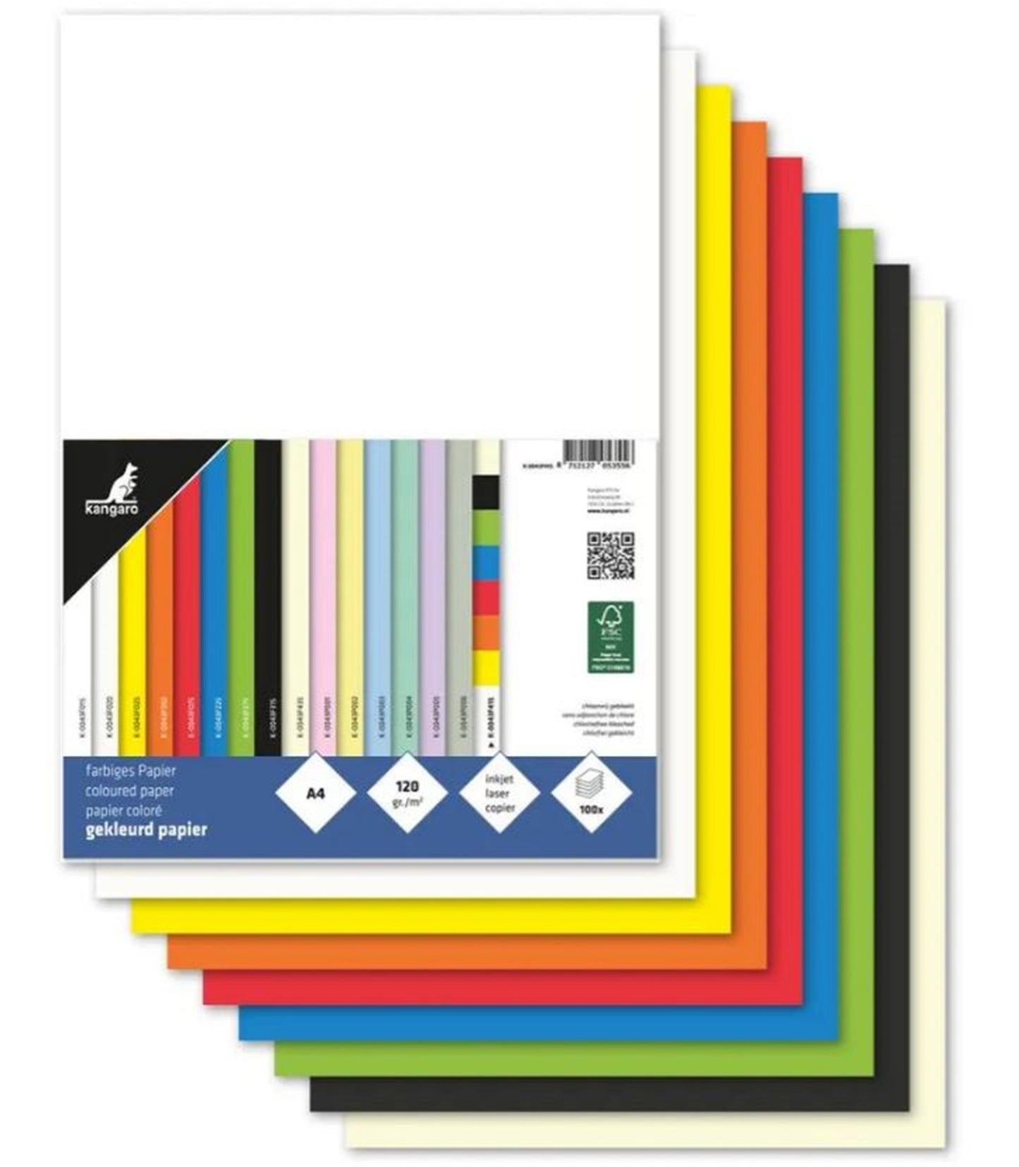 Papier à copier Kangaro a4 120gr 100 feuilles