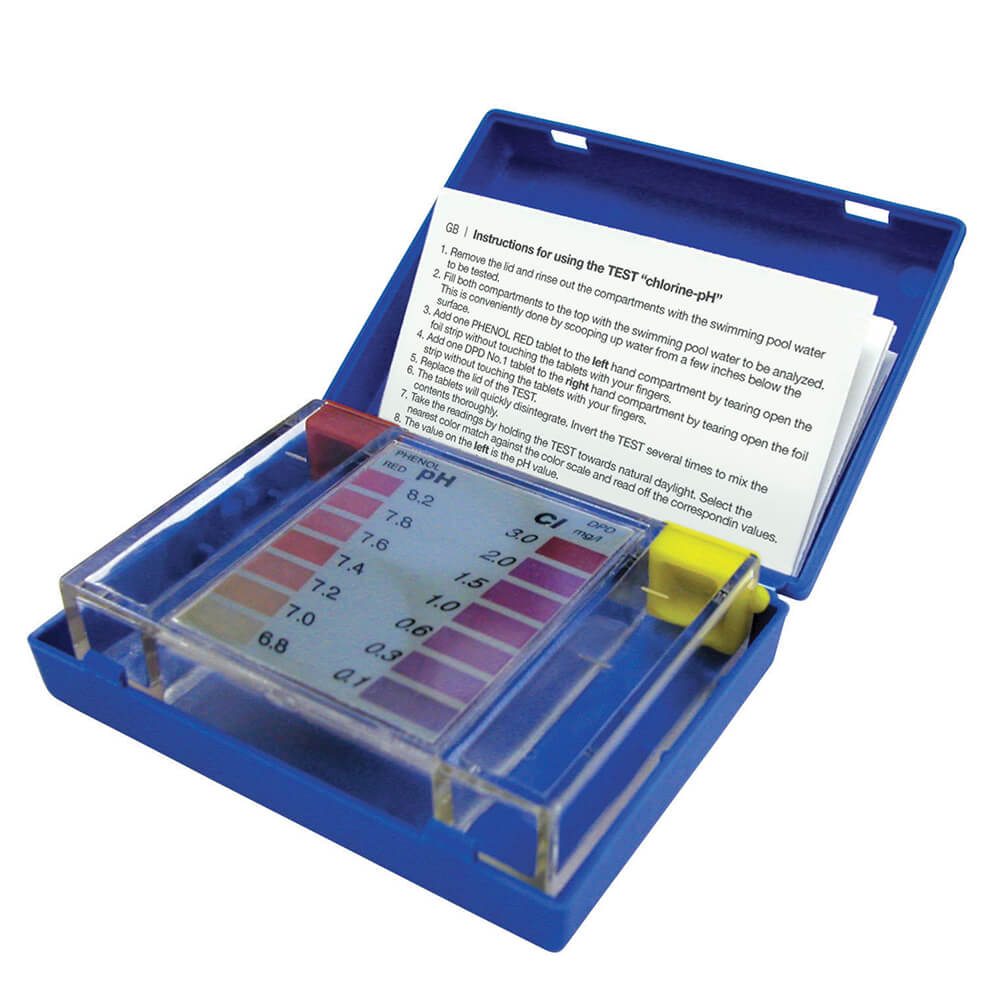 Kit de test DPD Kokido sans marque avec 2 comprimés de 2 x 10