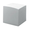 Bloc mémo Kangaro cube 9x9x9cm blanc