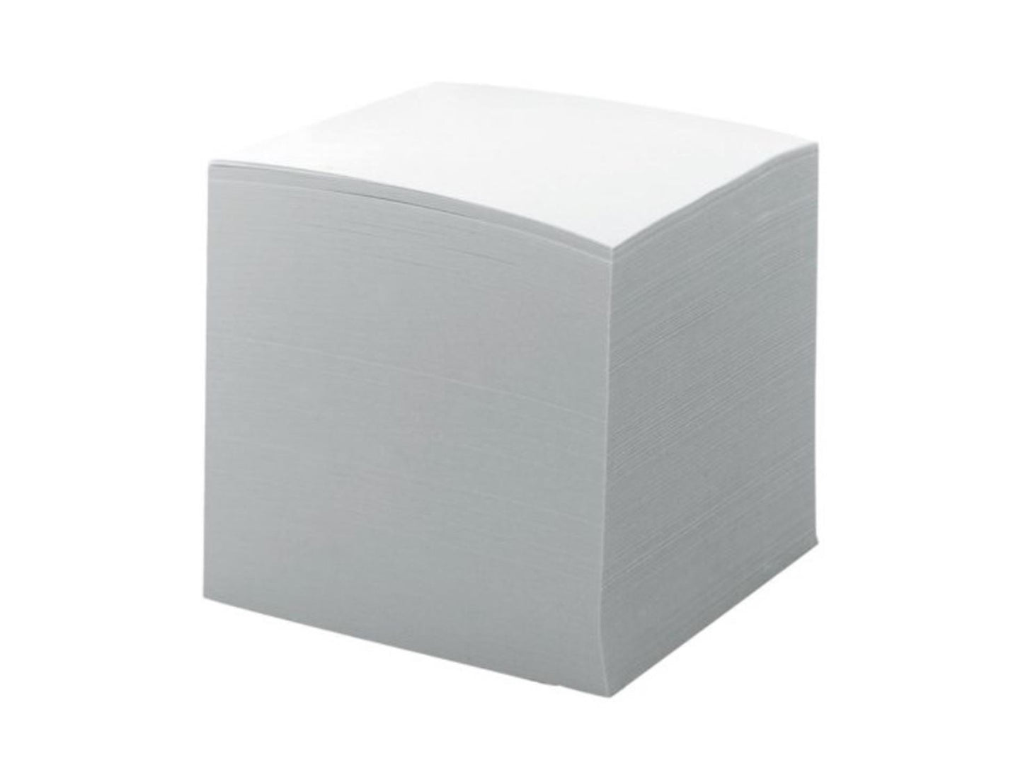 Bloc mémo Kangaro cube 9x9x9cm blanc