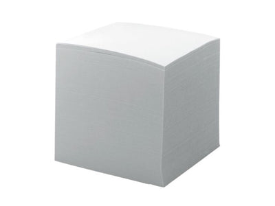 Bloc mémo Kangaro cube 9x9x9cm blanc