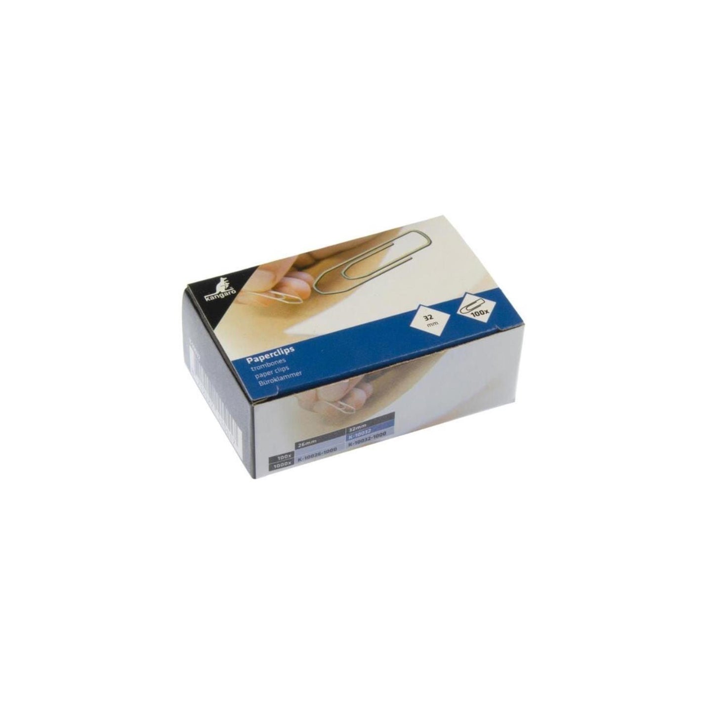 Boîte Kangaro de 100 trombones 32mm
