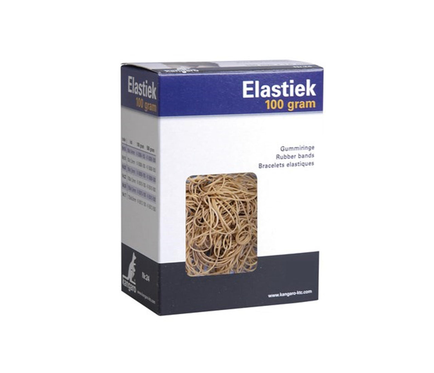 Elastique Kangaro nr77 125x8mm 100gr post élastique