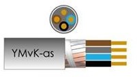 Câble ymvkas 4x2,5qmm câble de terre dca rouleau 50m - 1243121