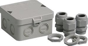 Boîte à câbles attema ak1 + 3 presse-étoupes m20 ip65 - 6634020
