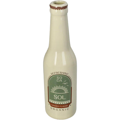 Vase Kersten bouteille de soda sol faïence h24cm
