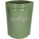 Vase Kersten faïence matcha 16x9x22,5cm