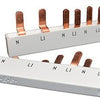 Kamrail 2 phases 6pol. 17,8 mm courbé blanc - 4000290