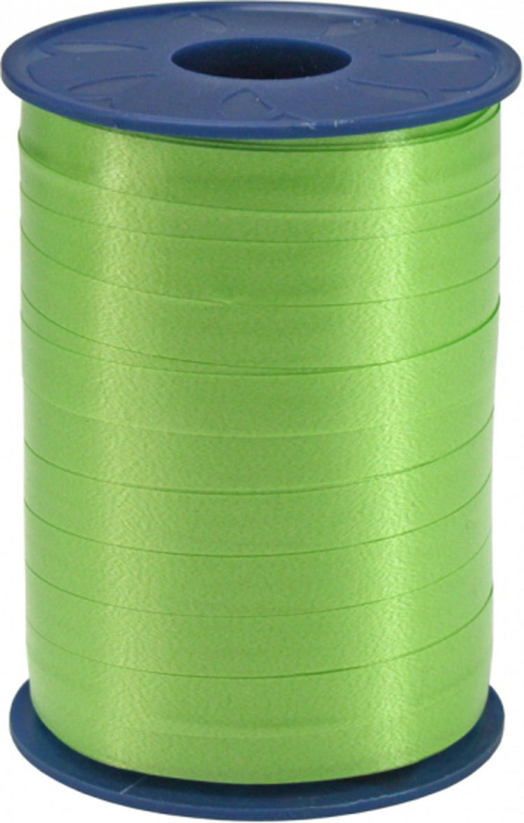 Ruban à friser 10mm 250m vert anis