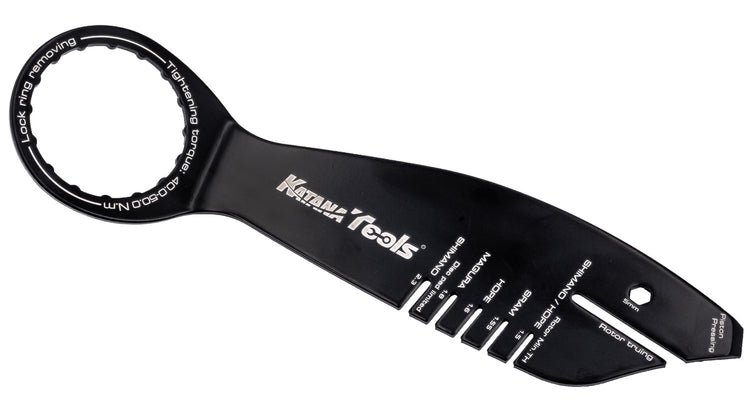 Outil de frein multidisque Katana 5 en 1 en acier inoxydable