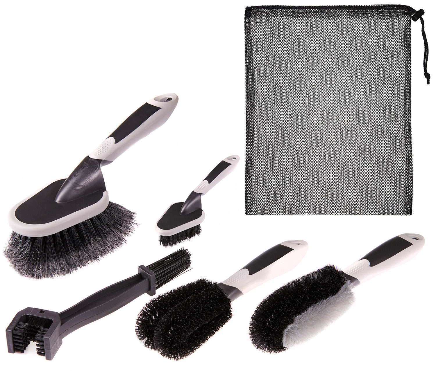 Kit de nettoyage pour vélo Katana 5 pièces avec sac en filet