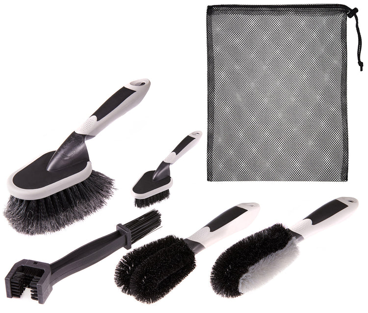 Kit de nettoyage pour vélo Katana 5 pièces avec sac en filet