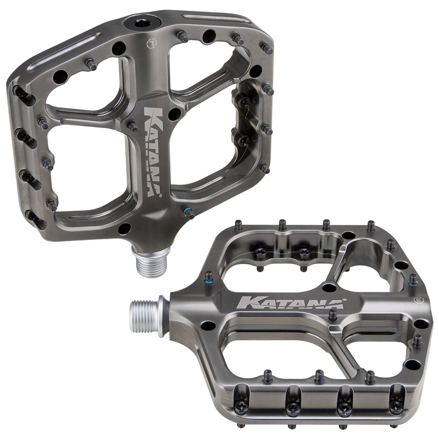 Pédales de plate-forme CNC Katana Trac Control