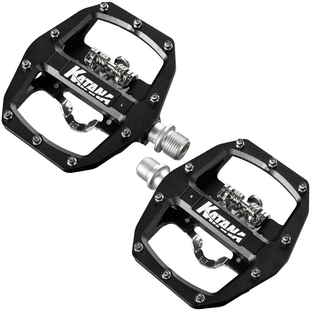 Katana attrape les pédales doubles latérales