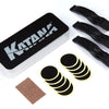 Kit de réparation de crevaison Katana GP-1 autocollant, incl. démonte-pneus