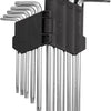 Jeu de clés angulaires Torx Katana avec alésage T10 - T50