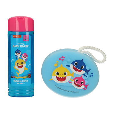 Baby shark baby shark bubble bain 250 ml éponge