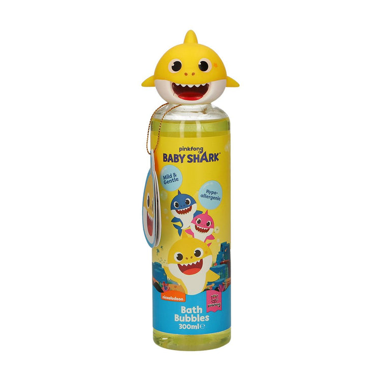 Béblau de bain bébé Shark Bubbles jaune 300 ml