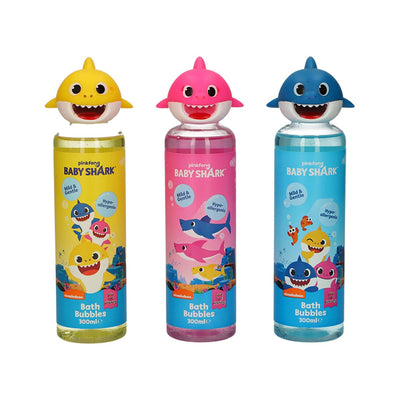 Béblau de bain bébé Shark Bubbles jaune 300 ml