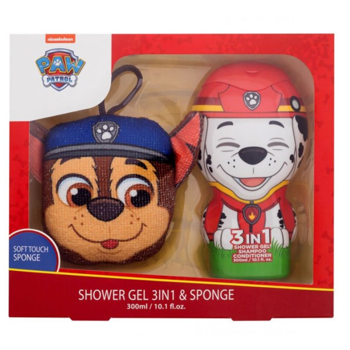 Ensemble de cadeaux de patrouille de patrouille de patrouille + éponge