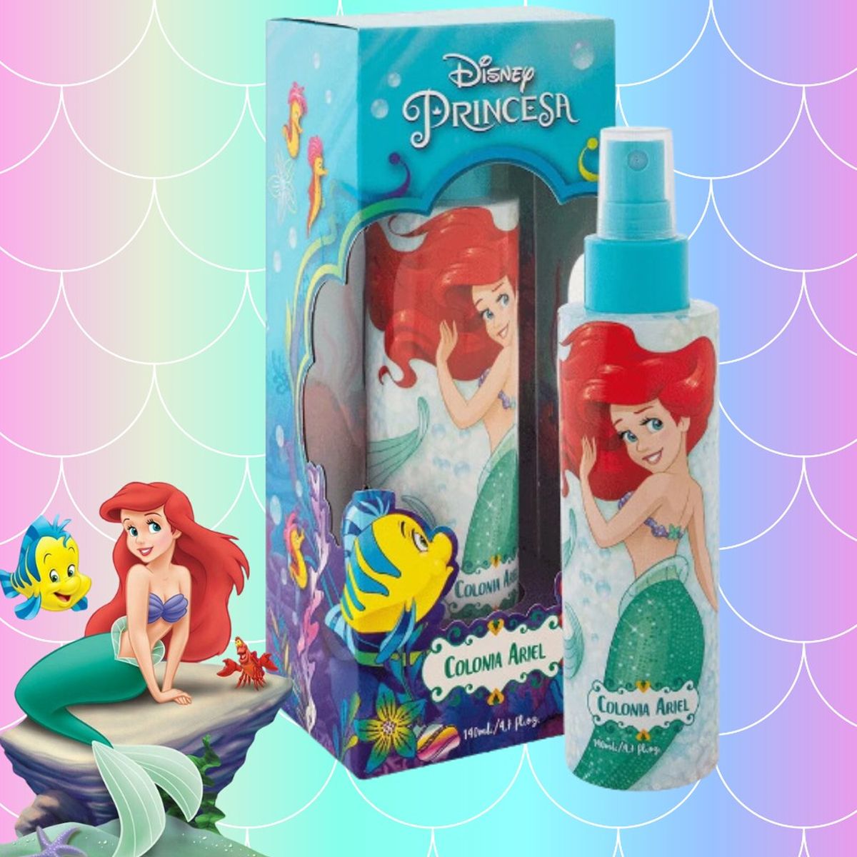 Princesa Disney brume corporelle spray ariel 140ml