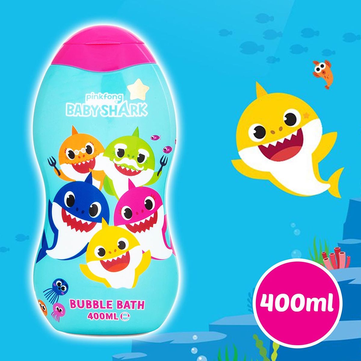 Bain moussant pour bébé requin 400 ml