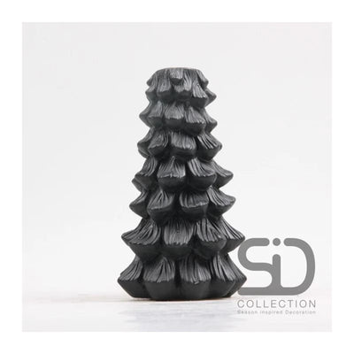 Chandelier décoratif inspiré des saisons Sapin de Noël 11x11x19 noir