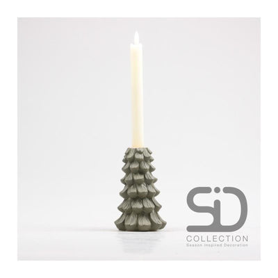 Chandelier de décoration inspiré de la saison Sapin de Noël 10x10xx15 vert olive