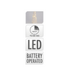 Cône LED blanc 30 LED 58cm
