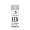 Cône LED blanc 40 LED 78cm