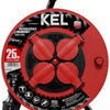 Kel enrouleur de câble h05 3x1,5qmm 25m rouge ip44 - 1167282