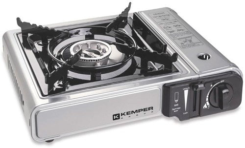 Réchaud à gaz portable Enzo Kemper - idéal pour kit d'urgence - 73647