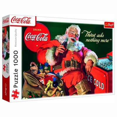 Intro Trefl puzzle Coca-Cola Cadeaux de Noël 1000 pièces