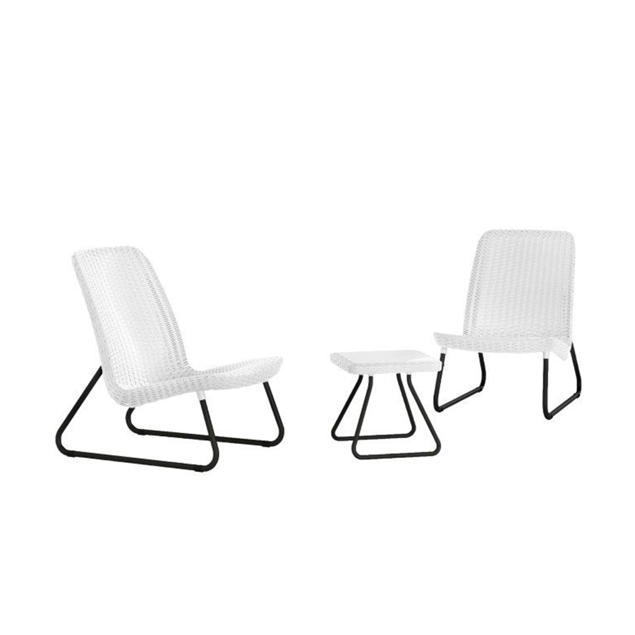 Ensemble de salon Keter rio blanc