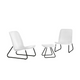 Ensemble de salon Keter rio blanc