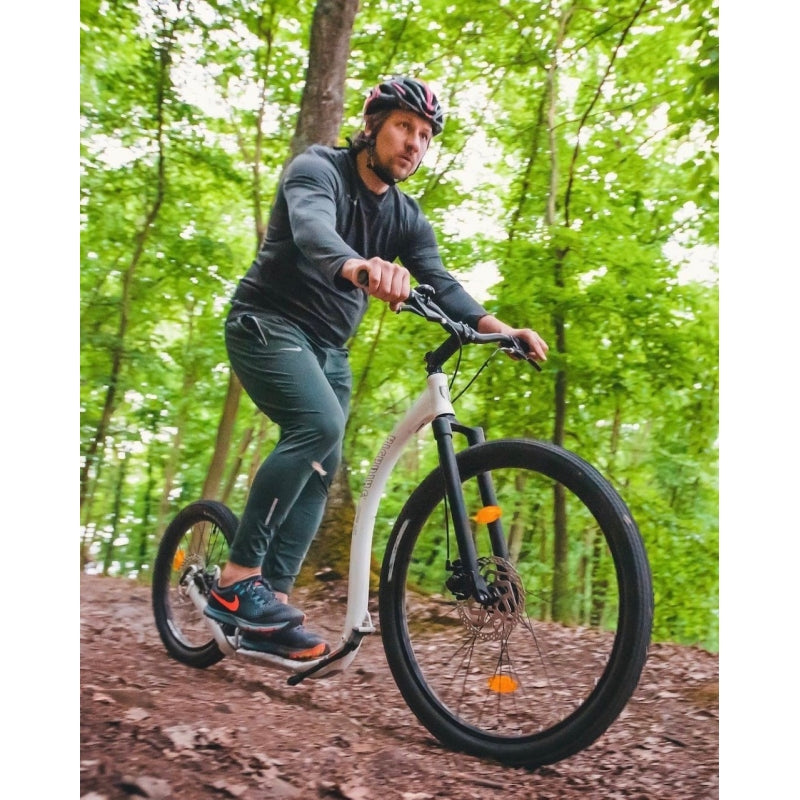 kick bike cross fix blanc
