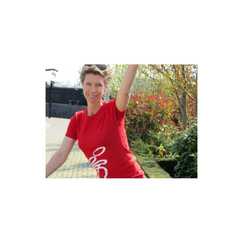 t-shirt kickbike rouge taille s