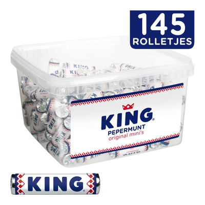 King menthe poivrée mini (145 pièces)