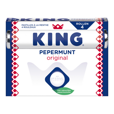 Rouleaux King à la menthe poivrée, paquet de 4 (24 pièces)