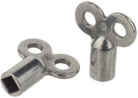 Clé de purge Kirchhoff, 5 mm, pour radiateur, carrée (2x) - 988552013