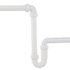 Siphon peu encombrant en polypropylène Kirchhoff pour lavabo, 1 1 4 x 32 mm - 98833518