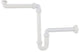 Siphon peu encombrant en polypropylène Kirchhoff pour lavabo, 1 1 4 x 32 mm - 98833518