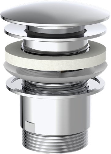 Kirchhoff bonde de lavabo universelle, escamotable 1 1 4 (5 4 ) | chromé - 98807330