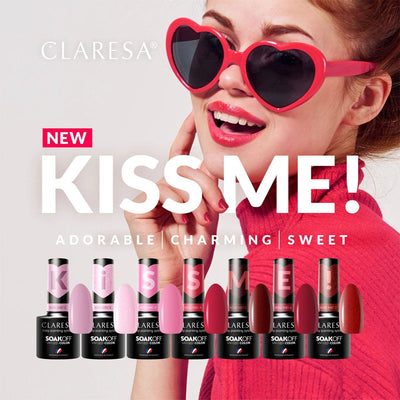 Claresa Claresa UV a conduit Gellak 5ml Kiss Me 3