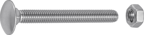 Boulon à bois Connex m8x40 4pcs a2 - ky4540840